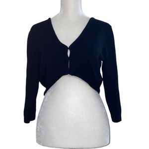 Black Athleta cardigan for women size L